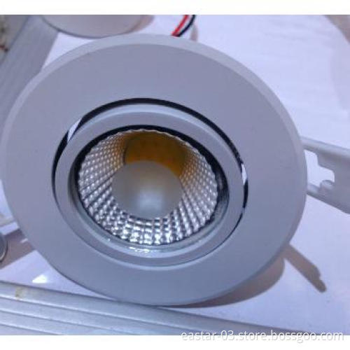 7W cob led Ceiling Lamps with high brightness ce rohs